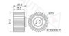 AUTEX 651756 Deflection/Guide Pulley, timing belt